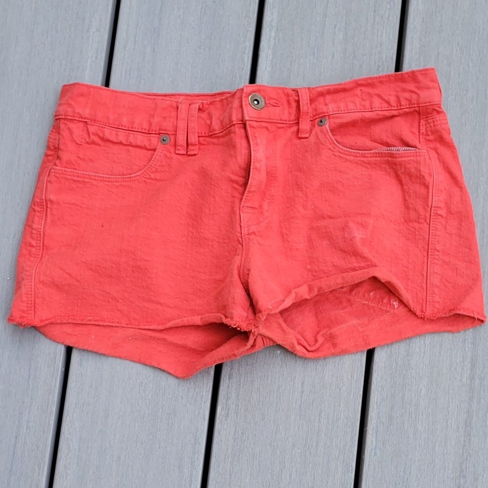 Madewell size 27 red shorts
